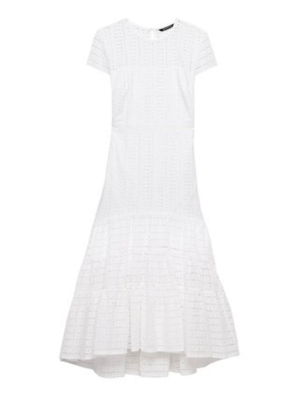 Eyelet Midaxi Dress
